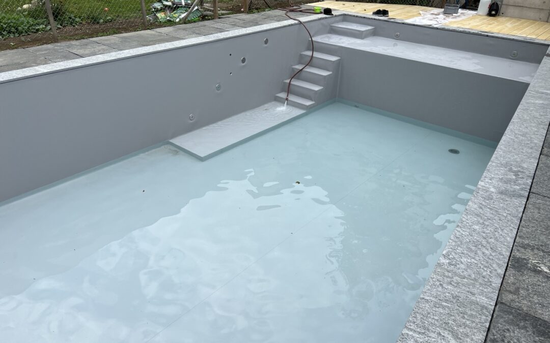 Sanierung Betonpool und Folienauskleidung in Aarau AG