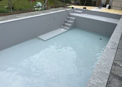 Sanierung Betonpool und Folienauskleidung in Aarau AG